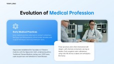 Templat PPT Hari Doktor Biru Muda untuk PPT