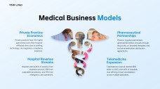 Templat PPT Hari Doktor Biru Muda untuk PPT