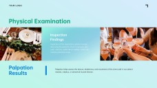 เทมเพลตพาวเวอร์พอยต์ระบบทางเดินหายใจสีน้ำเงิน-เขียวแบบมินิมอล