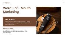 Brown High-End Barber Shop Business Plan Template