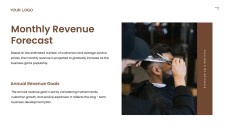 Brown High-End Barber Shop Business Plan Template
