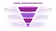 เทมเพลตอินโฟกราฟิกช่องทางการขายสำหรับ PowerPoint