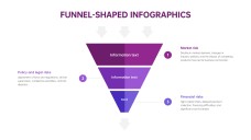 เทมเพลตอินโฟกราฟิกช่องทางการขายสำหรับ PowerPoint