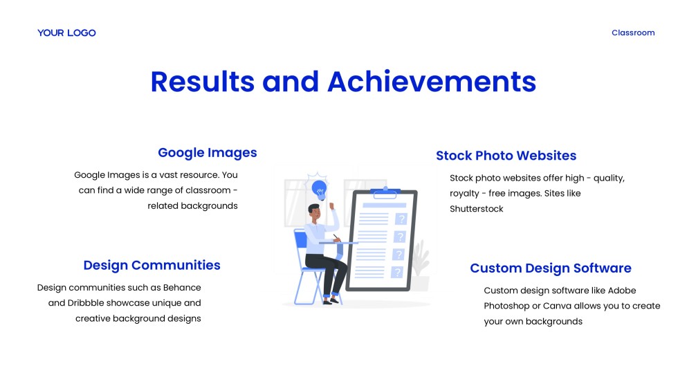 遙距學習:Google 簡報的課室背景