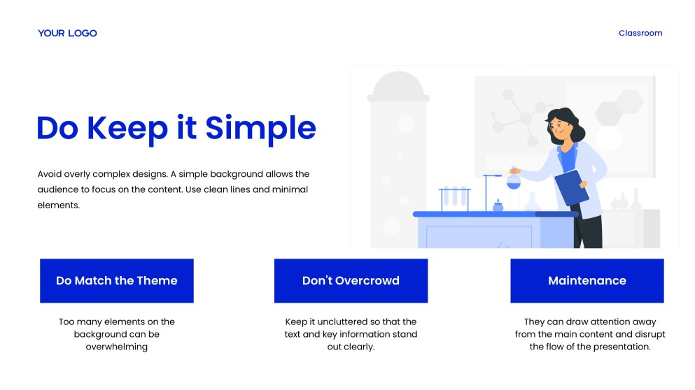 遙距學習:Google 簡報的課室背景