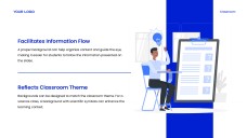 遙距學習:Google 簡報的課室背景