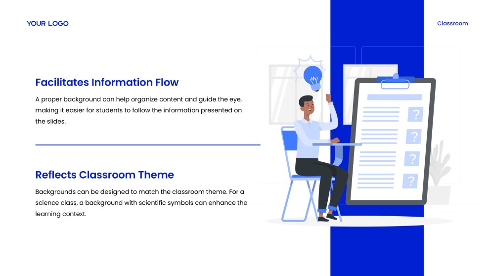 遙距學習:Google 簡報的課室背景