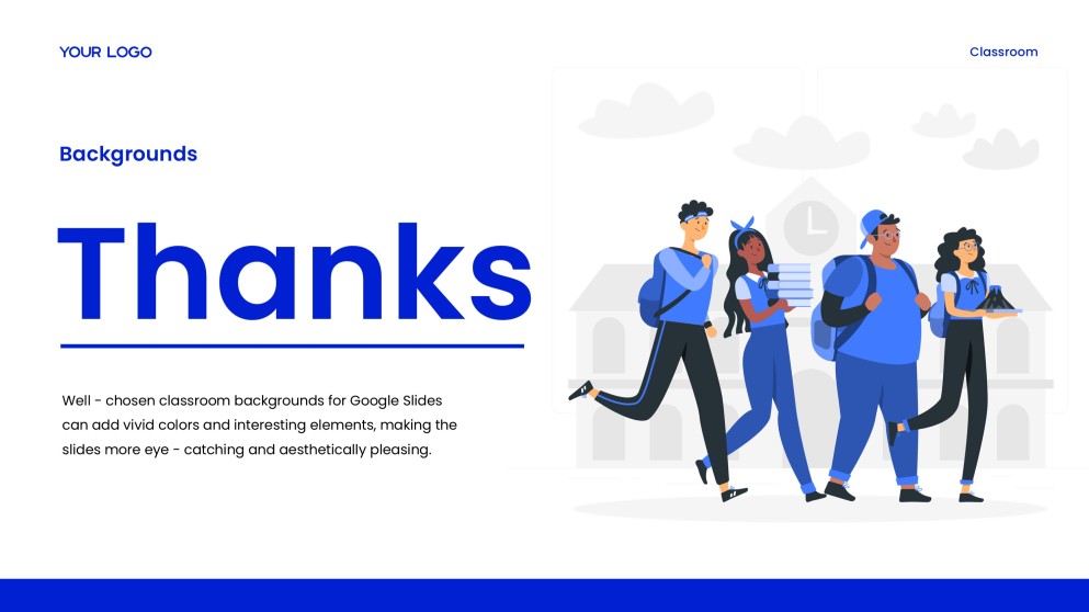 遙距學習:Google 簡報的課室背景