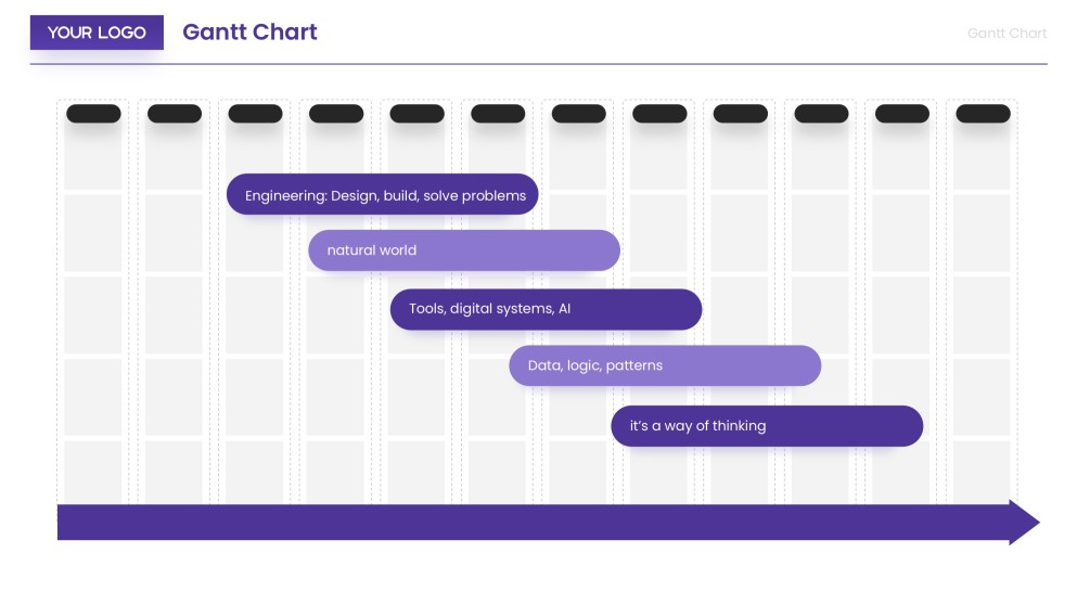 PowerPoint Gantt Chart Templates for Students