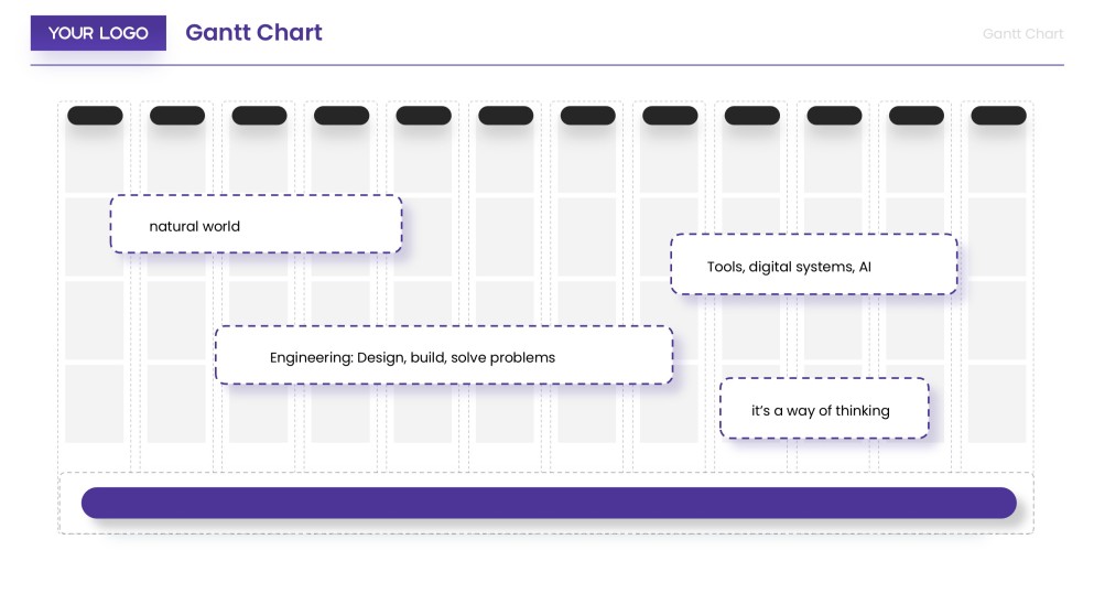 PowerPoint Gantt Chart Templates for Students