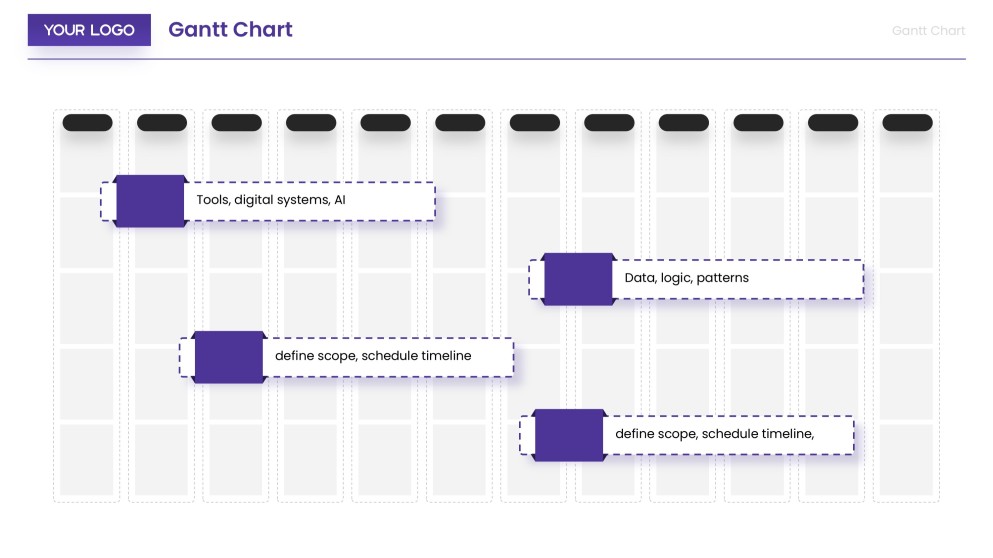 PowerPoint Gantt Chart Templates for Students