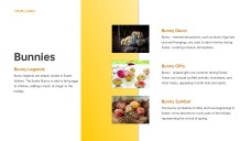Yellow Cute Easter PowerPoint Template & Google Slides Theme