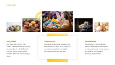Yellow Cute Easter PowerPoint Template & Google Slides Theme