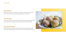 Yellow Cute Easter PowerPoint Template & Google Slides Theme
