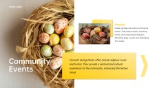 Yellow Cute Easter PowerPoint Template & Google Slides Theme