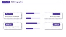 Modelo de Infográfico de SEO para Introdução à Estratégia