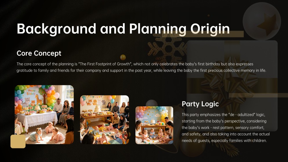Baby Shower Event Planning PPT