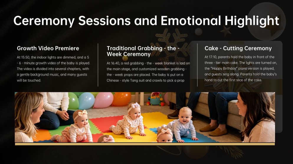 Baby Shower Event Planning PPT
