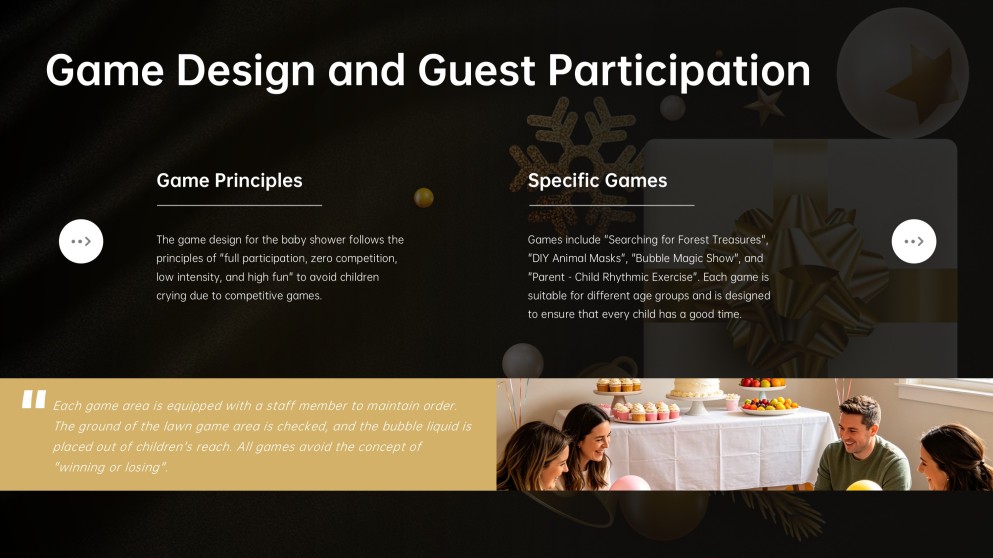 Baby Shower Event Planning PPT