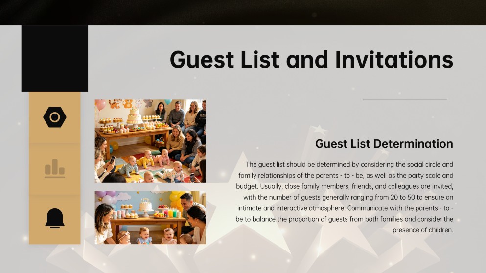 Baby Gender Reveal Party Planning PPT