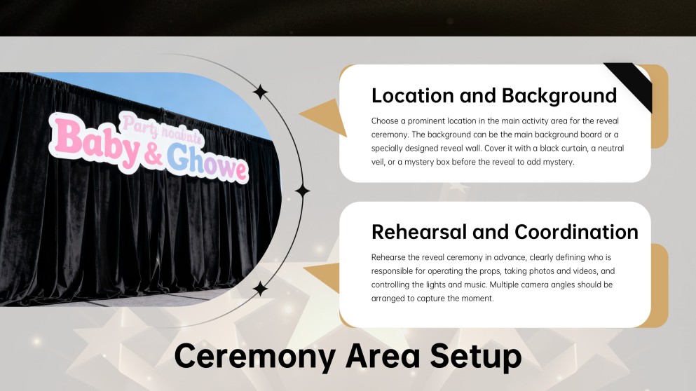 Baby Gender Reveal Party Planning PPT