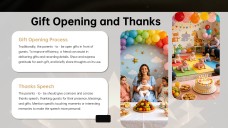 Baby Gender Reveal Party Planning PPT