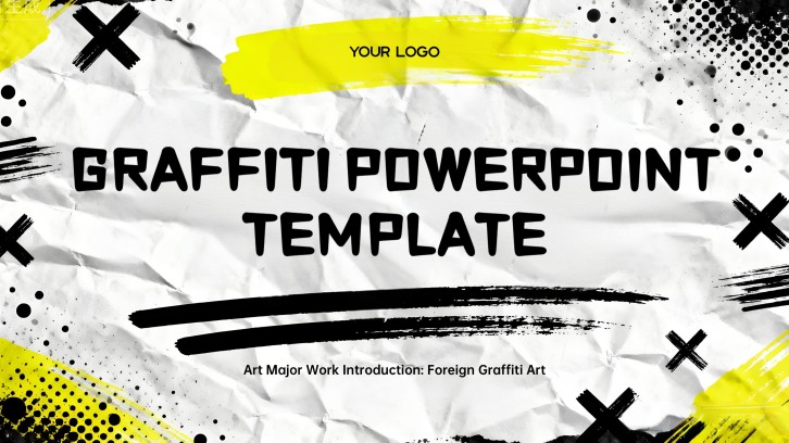 Graffiti Style Marketing Plan PPT