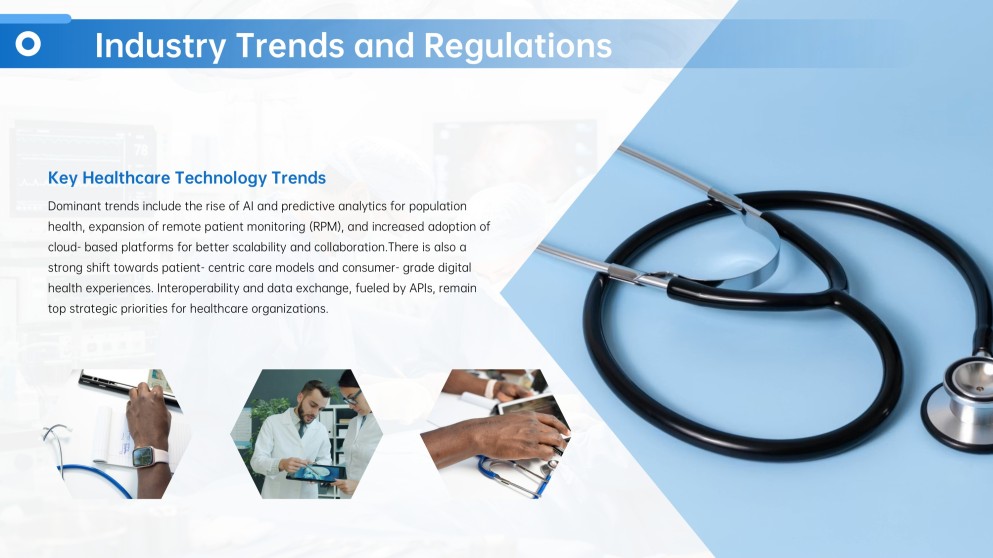 Healthcare Tech Company Business Plan PPT