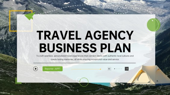 Travel Agency Business Plan PPT