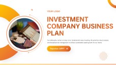 Präsentation des Geschäftsplans eines Investmentunternehmens