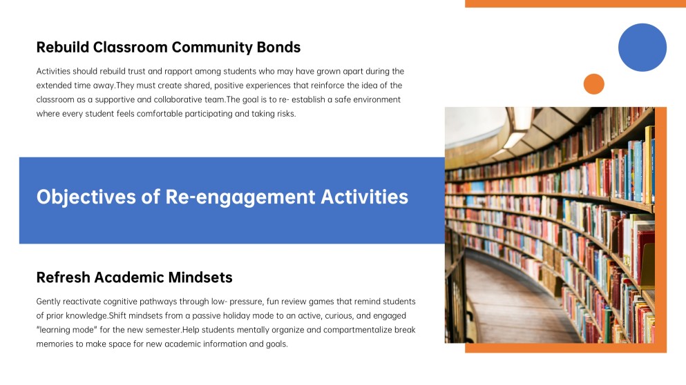 Back to School From Winter Break Activities PPT
