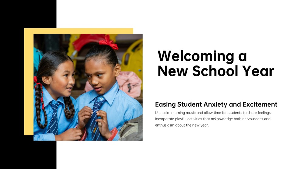 Back to School Activities for Elementary PPT