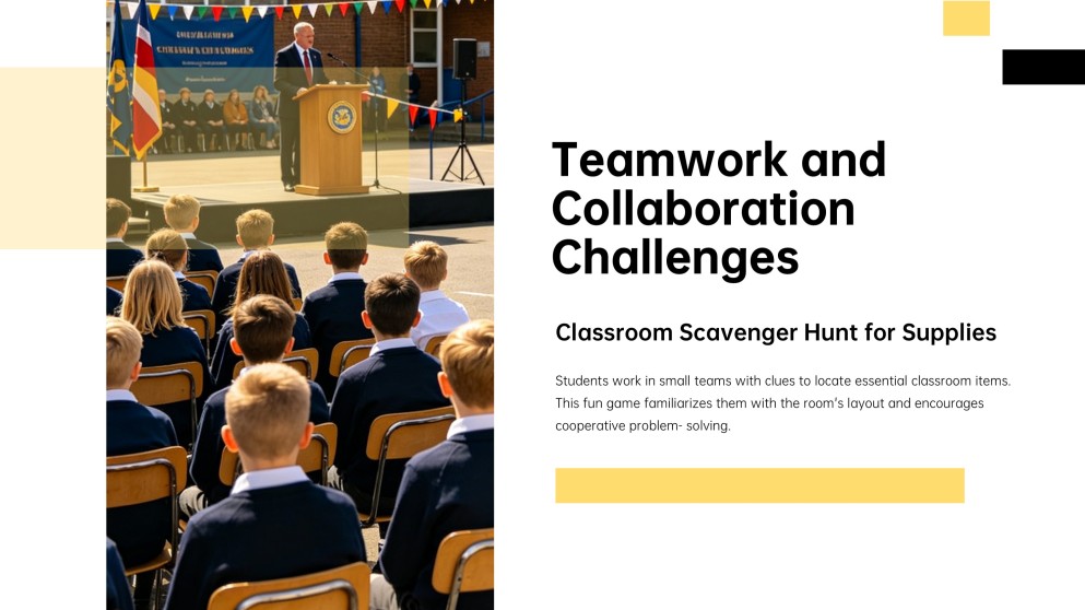 Back to School Activities for Elementary PPT