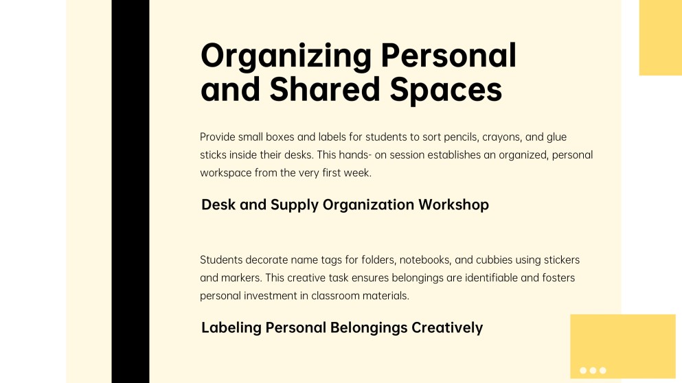 Back to School Activities for Elementary PPT