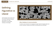 Eementary Figurative Language Lesson PPT