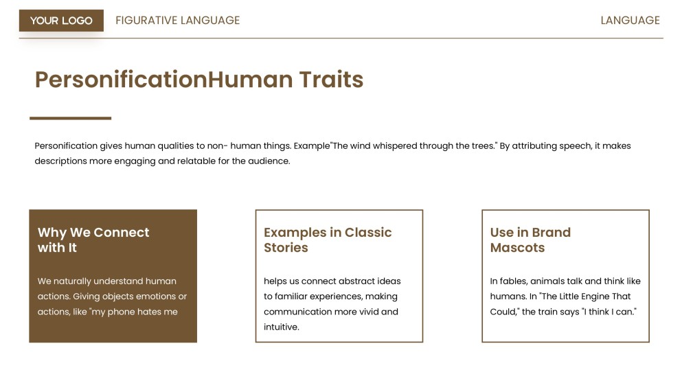 Eementary Figurative Language Lesson PPT