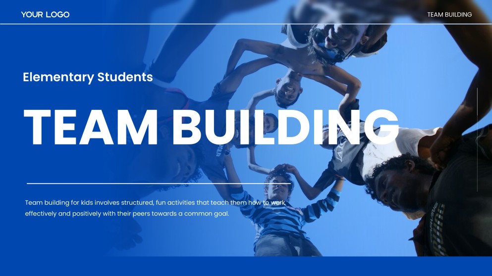 Team Building for Elementary Students PPT
