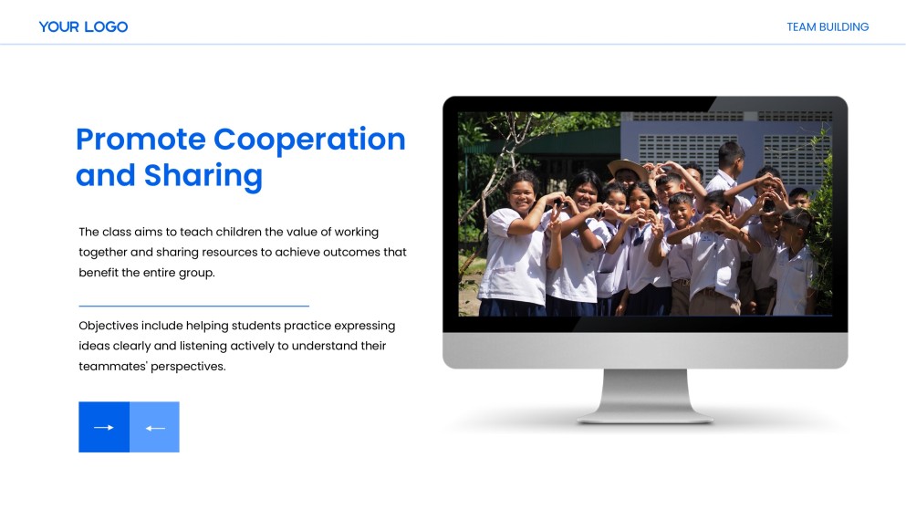 Team Building for Elementary Students PPT