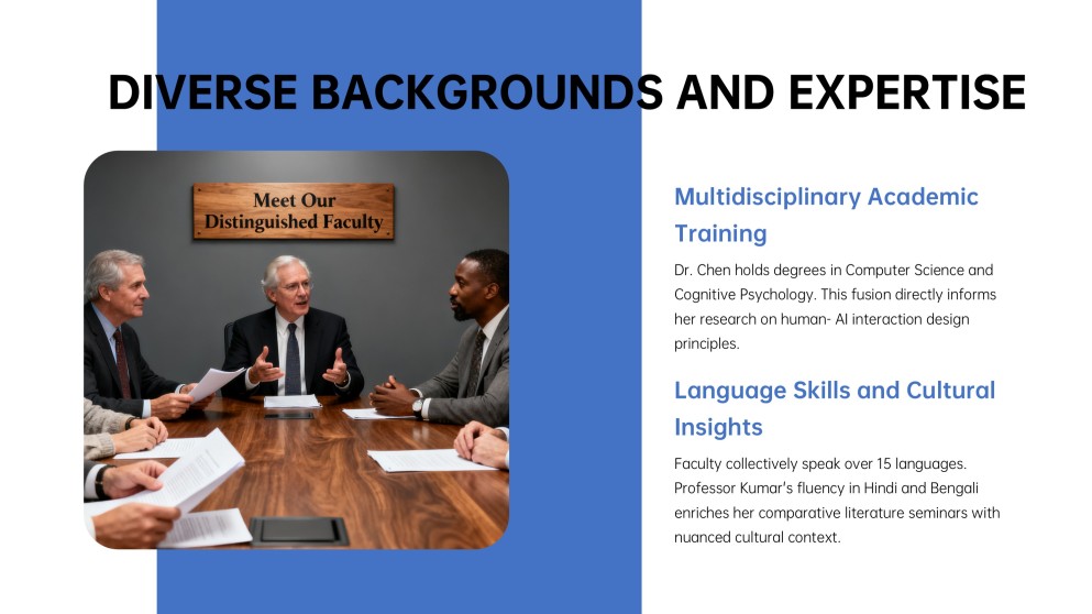 Meet Our Professors PPT