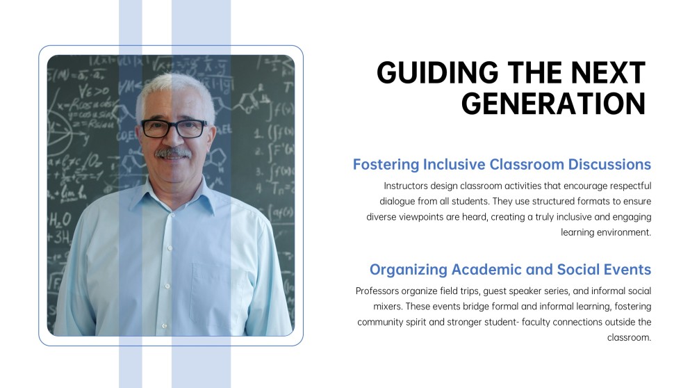 Meet Our Professors PPT