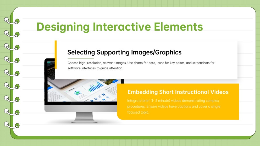 Lesson Plan Notebook Style PPT