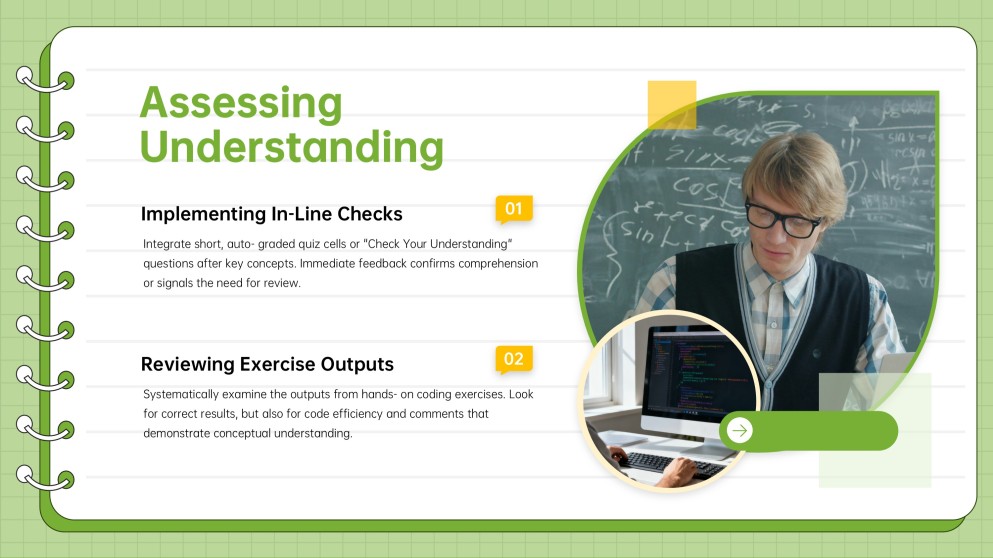 Lesson Plan Notebook Style PPT