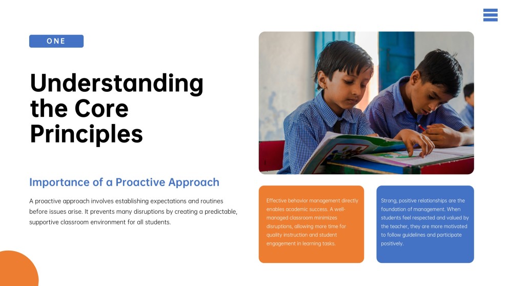 Gestion du comportement en classe à l’école primaire – Présentation PowerPoint