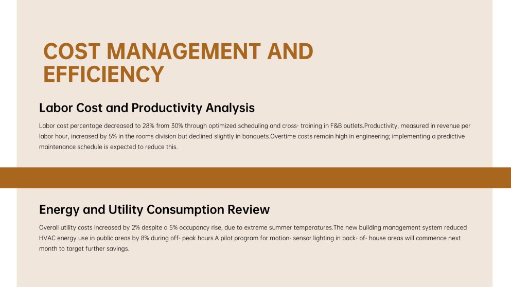 Luxury Hotel Management Meeting Agenda PPT