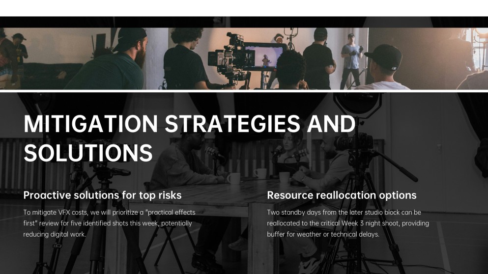 Film Production Meeting Agenda PPT
