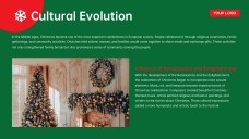 Plantilla de PowerPoint de Trivia de Navidad Gratis: Juego 3D Verde