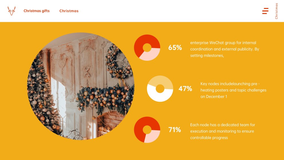 Free Template for Christmas Present Presentation & Gift Guide