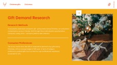 Free Template for Christmas Present Presentation & Gift Guide