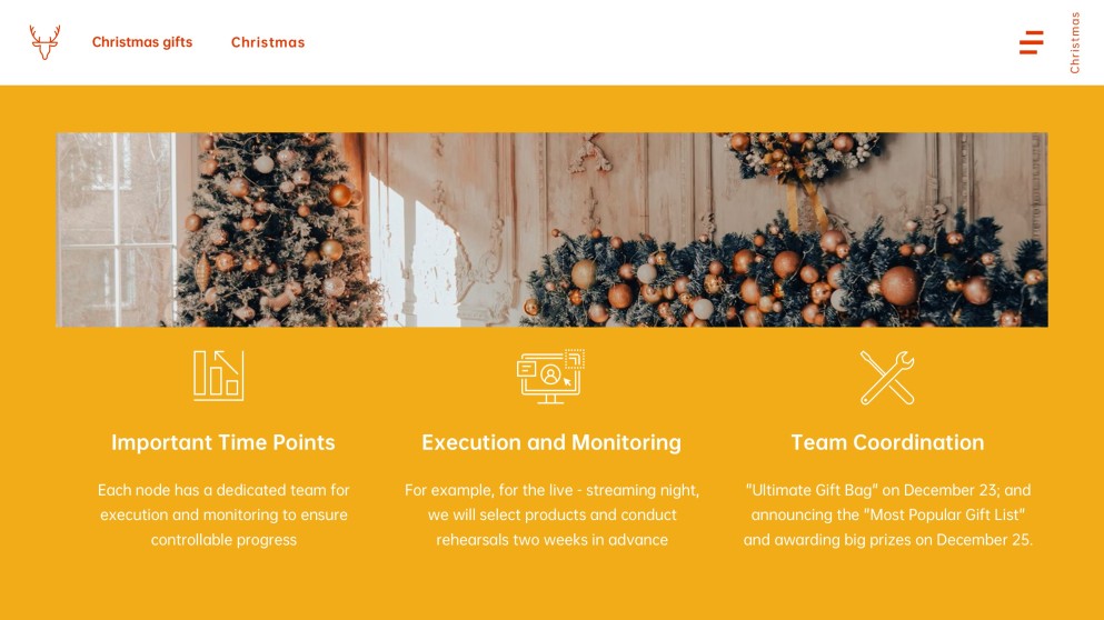 Free Template for Christmas Present Presentation & Gift Guide