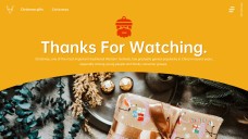 Free Template for Christmas Present Presentation & Gift Guide